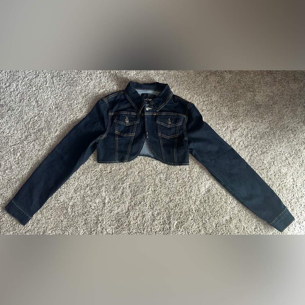 Fashionnova cropped jacket set